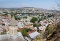 Old Tbilisi panorama with top of Saint Bethlehem Church,Georgia