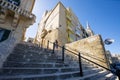 Old Teather street staircase in Valletta, Malta