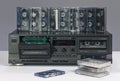 Technics double deck cassette player