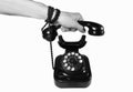 Old telephone Royalty Free Stock Photo