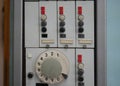 Old telephone exchange Royalty Free Stock Photo