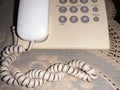 old telephones are rarely found nowadays Royalty Free Stock Photo