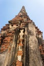 Old temple in Ayudthaya Royalty Free Stock Photo