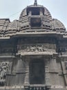 Old temple in Maharashtra in fort Royalty Free Stock Photo