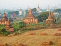 old temples in vietnam view from above