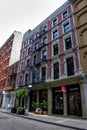 Old tenement buildings in Lower Manhattan, New York Royalty Free Stock Photo