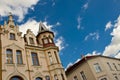 Old tenement house in Chelmno. Royalty Free Stock Photo