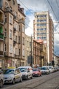 Old tenement houses in Bydgoszcz Royalty Free Stock Photo