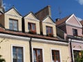 Old tenement houses, Sandomierz, Poland Royalty Free Stock Photo