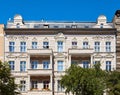 Old tenement houses on Slaska Street in Szczecin, Poland Royalty Free Stock Photo