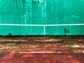 Old Tennis wall Royalty Free Stock Photo