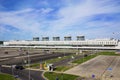 Old terminal of Pulkovo-1 airport, Saint-Petersburg Royalty Free Stock Photo