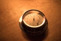 Old termometer and barometer Royalty Free Stock Photo
