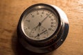 Old termometer and barometer Royalty Free Stock Photo