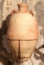 Old Terracotta Amphora - Marzamemi Sicily Italy Royalty Free Stock Photo