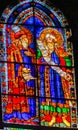 Old Testament Prophets Stained Glass Window Duomo Cathedral Florence Italy