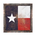 Old Texas flag Royalty Free Stock Photo