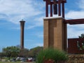 Bell Tower at Univeristy of Dallas`s New Sign