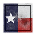 Old Texas State flag Royalty Free Stock Photo