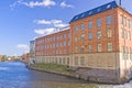 Old textile factory, Norrkoping Royalty Free Stock Photo