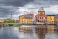 Old textile industrial area in Norrkoping, Sweden