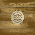 Old textured wood background