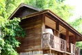 Old Thai barn was built since 1957