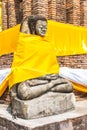 old thai buddha statue Royalty Free Stock Photo