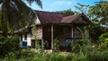 Old Thai house in the jungle Royalty Free Stock Photo