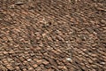 Old Thai Roof Tile Royalty Free Stock Photo