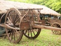 Old Thai style cart Royalty Free Stock Photo