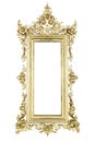 Old Thai style frame pattern Royalty Free Stock Photo