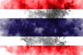 Old Thailand grunge background flag