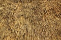 Old thatched roof texture Royalty Free Stock Photo