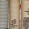 Old and threadbare plastic tubes Royalty Free Stock Photo