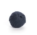 Old threads for knitting on a white background. Wool yarn is wound into a ball Royalty Free Stock Photo