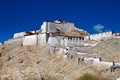 Old Tibetan Fort in Gyantse, Tibet Royalty Free Stock Photo