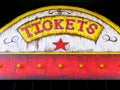 Old Ticket Booth at Carnival or Circus for Fun Royalty Free Stock Photo