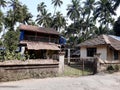 Old tiled roof traditional house at Revdanda village