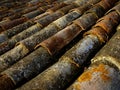 OLD TILES Royalty Free Stock Photo