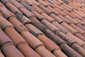 Old Tiles Roof Background