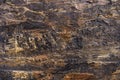 Old timber textures have burn marks and cracks Royalty Free Stock Photo