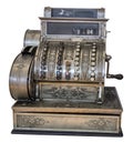 Old-time cash register Royalty Free Stock Photo