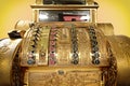 Old-time cash register Royalty Free Stock Photo