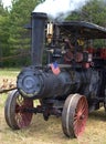 Old Time Steam Engine Tractor Royalty Free Stock Photo