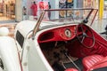 Old timer automobile Skoda Popular roadster, Year of manufacture 1936, the cabin