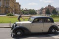 Old timer cars rally Royalty Free Stock Photo