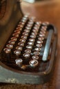 Old timers vintage keyboard.