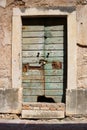 Old timeworn doors in Cetinje, Montenegro.