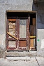 Old timeworn doors.